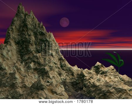 Felsige Mond
