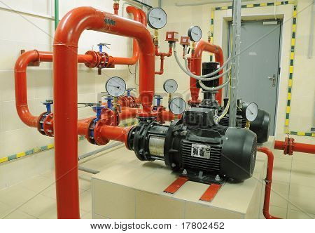 Brand sprinkler control system