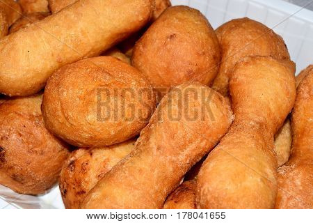 Sicilian's crispelle stuffed with anchovies and ricotta