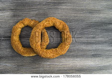 Turkish bagel, sesame bagel, crispy bagel, turkey bagels, bagels in various concepts, tea and pretzels pictures