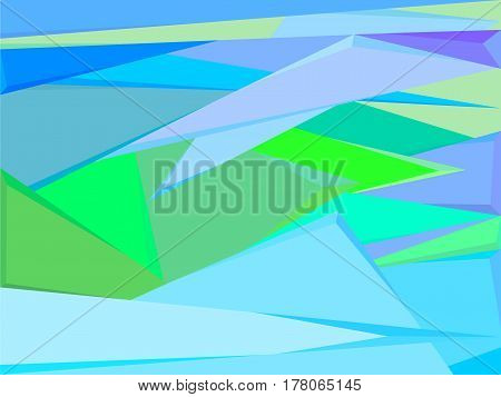 The texture is composed of colored triangles