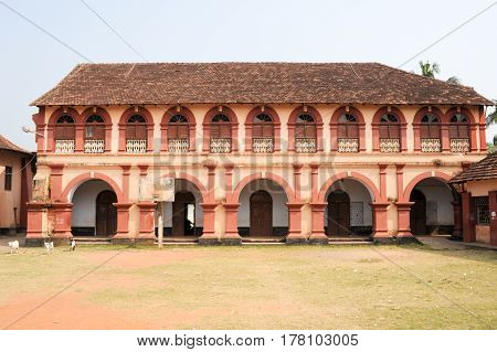 Santa Cruz Secondary School At Fort Cochin On India