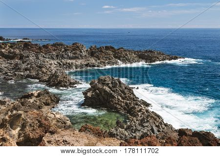 Punta Rasca Coastline In Tenerife, Spain