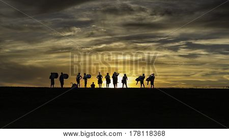the drum line looking to the future
