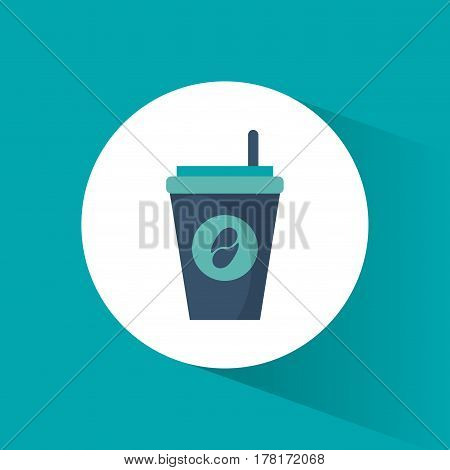paper coffee cup beverage vector illustration eps 10