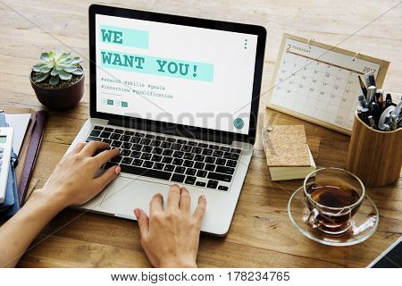 Job Career Hiring Recruitment Qualification Graphic
