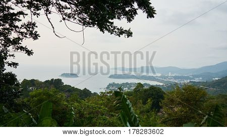 Sea View from top on Koh Phuket