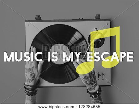 Listen Music Entertain Melody Harmony