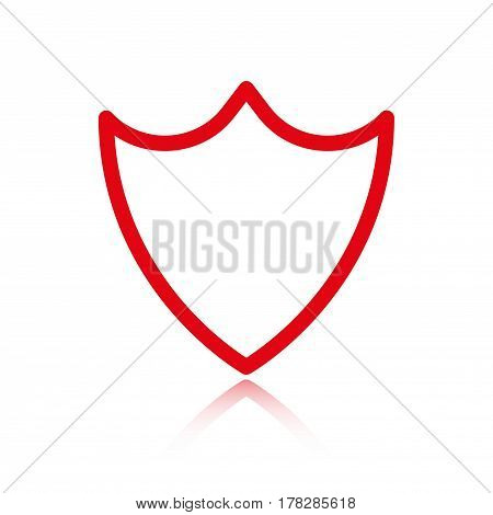 protection money icon stock vector illustration flat design
