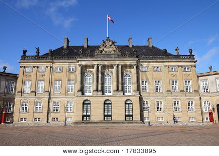 Kodaň - Amalienborg