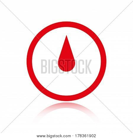 measure the weight icon stock vector illustration flat design