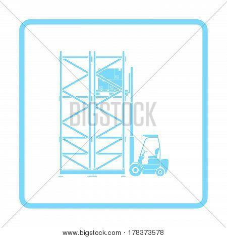 Warehouse Forklift Icon