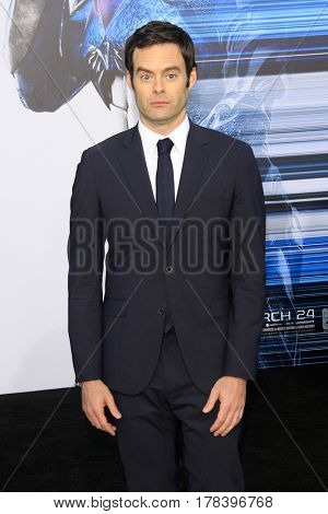 LOS ANGELES - MAR 22:  Bill Hader at the Lionsgate's 