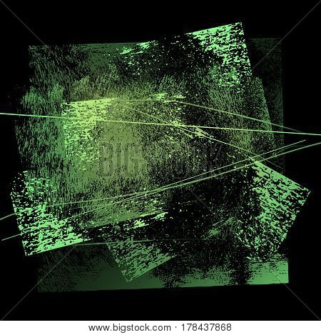 splattered black grungy background vector illustration EPS10