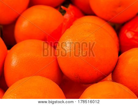 Heap Of Oranges
