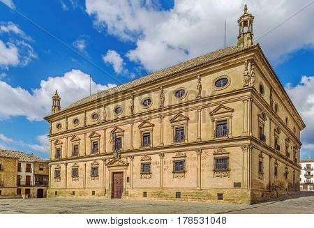 The Vazquez de Molina Palace also known as the Palace of the Chains is a renaissance palace located in Ubeda Spain