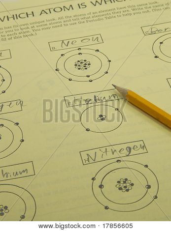 原子科学の宿題