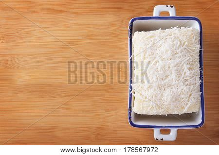 Brazilian Traditional Dessert: Sweet Couscous (tapioca) Pudding (cuscuz Doce)