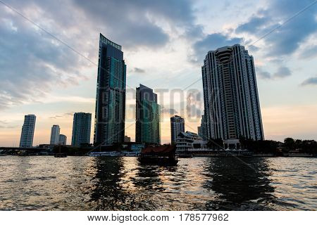 Bangkok View - Chao Phraya River