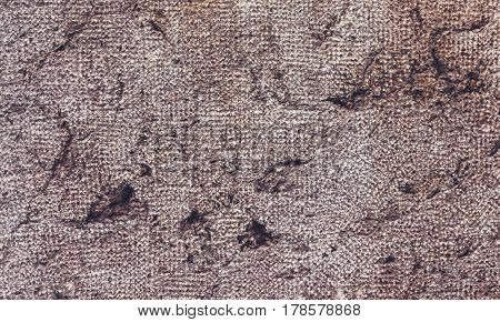 Brown and grey background with concrete texture horizontal top view isolated vintage dark bronze backdrop old rustic stone board space blank back on the table mockup brick nuture wall