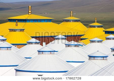 Yurt Mongolia interna