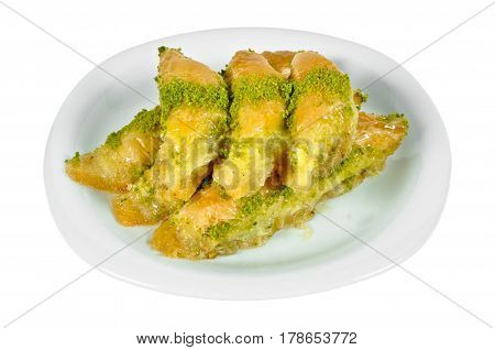 Pistachio baklava, one of the best desserts of Turkish cuisine