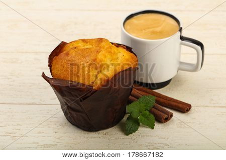 Muffin With Coffee
