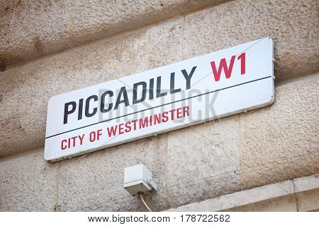 London Piccadilly