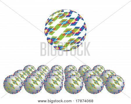 Glass balls