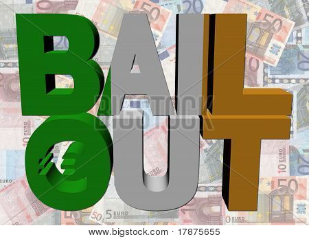 Fiança irlandês texto em Euros