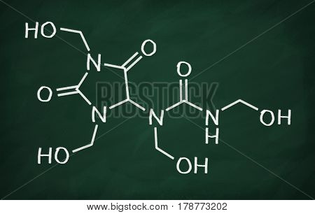 Structural Model Of Diazolidinyl Urea