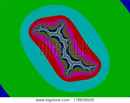 Colour Fractal Background