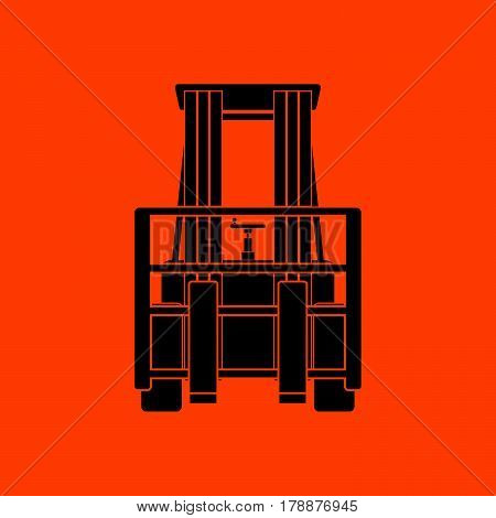 Warehouse Forklift Icon