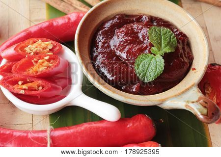 Korean red pepper paste gochujang for cooking