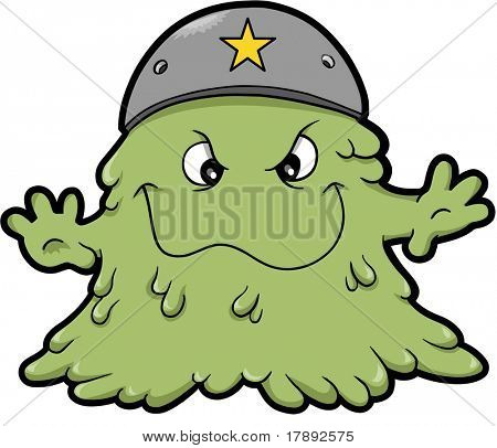  Booger vectorillustratie