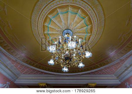 Interior Of The Metropol Hotel Moscow, Russia
