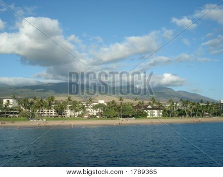 Strandra néző az óceán - Maui