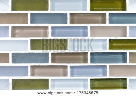 Ceramic Brick Tile Wall,background