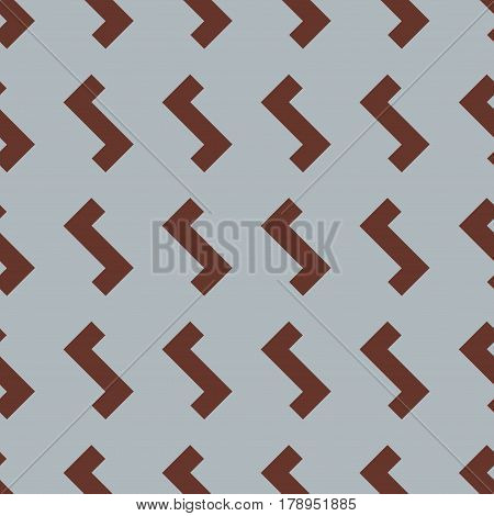Seamless pattern simple geometric figures on light blue background