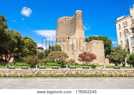 Maiden Tower In Baku