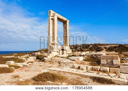 Portara Palatia, Naxos Island
