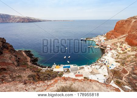 Amoudi Bay Port, Santorini