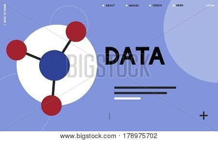 Global network connected with social network online community illustration