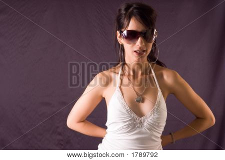 Hermoso retrato mujer