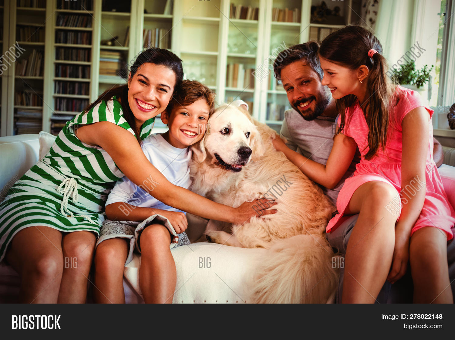 Family Dog Sitting On Image & Photo (Free Trial) Bigstock
