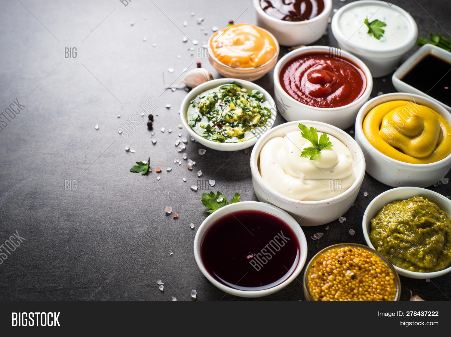 Set Sauces Ketchup, Image & Photo (Free Trial) Bigstock