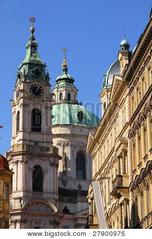 Historisk arkitektur i Prag