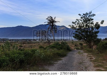 A Sunny Morning In A Village Lost Due To The Earthquake And Liquefaction Of Petobo Indonesia Central