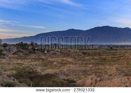 A Sunny Morning In A Village Lost Due To The Earthquake And Liquefaction Of Petobo Indonesia Central