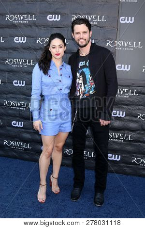 LOS ANGELES - JAN 10:  Jeanine Mason, Nathan Parsons at the 